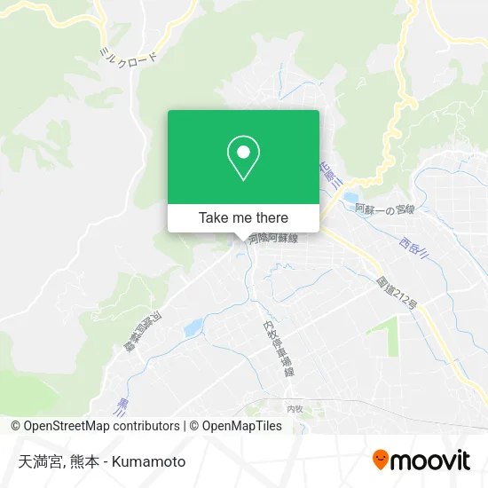 天満宮 map