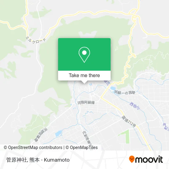 菅原神社 map