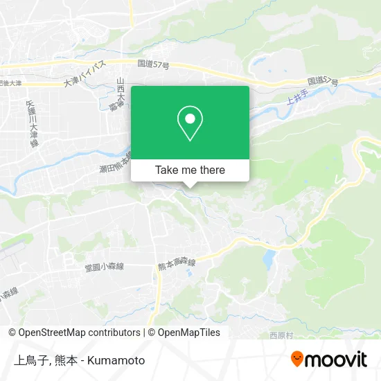 上鳥子 map