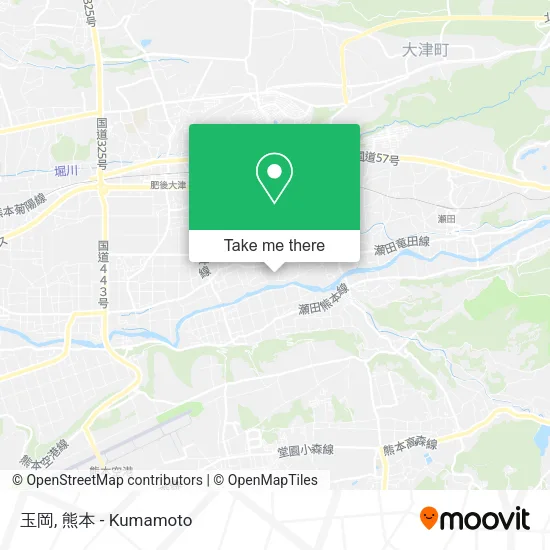 玉岡 map