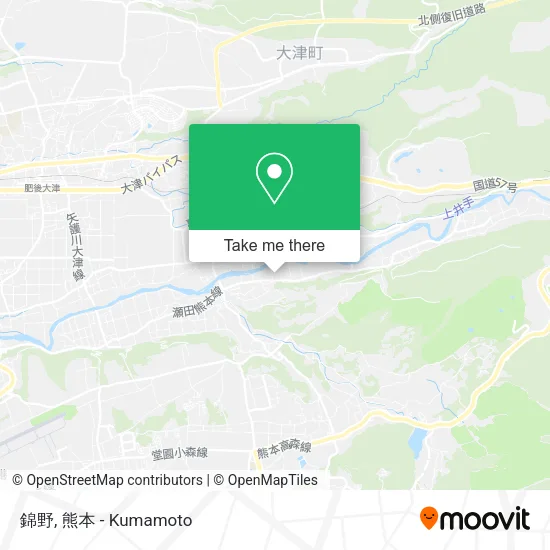 錦野 map