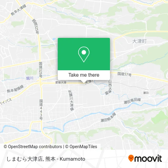しまむら大津店 map