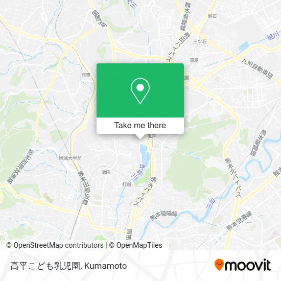 高平こども乳児園 map