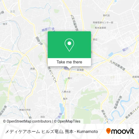 メディケアホーム ヒルズ竜山 map