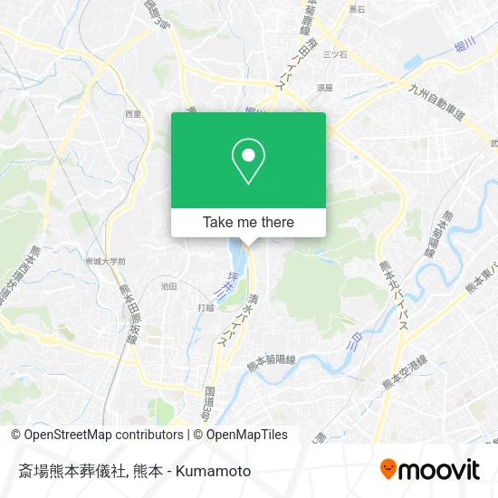 斎場熊本葬儀社 map