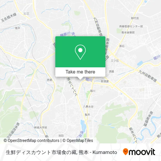 生鮮ディスカウント市場食の藏 map