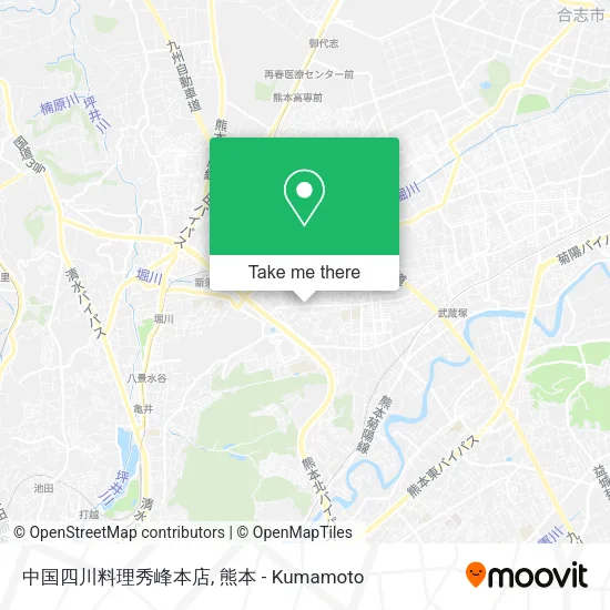 中国四川料理秀峰本店 map
