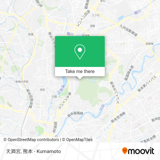 天満宮 map
