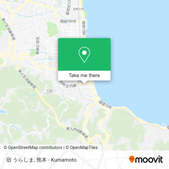 宿 うらしま map