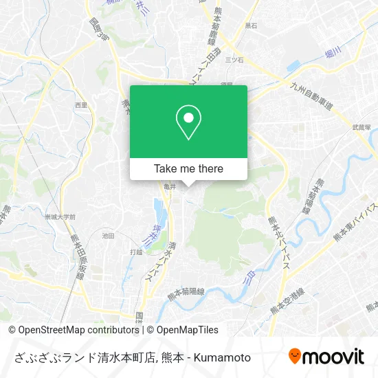 ざぶざぶランド清水本町店 map
