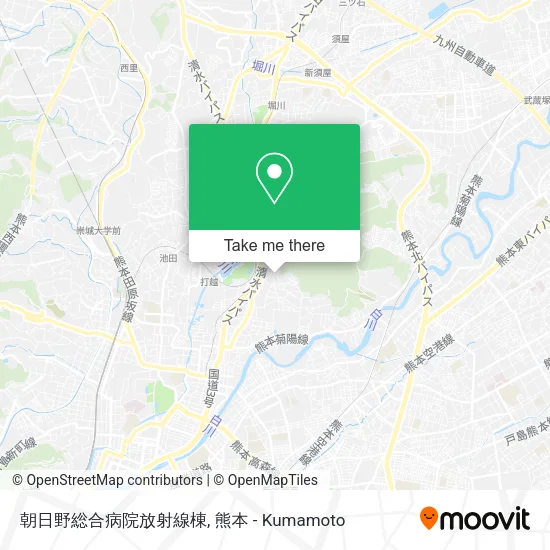 朝日野総合病院放射線棟 map