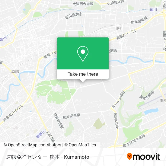 運転免許センター map