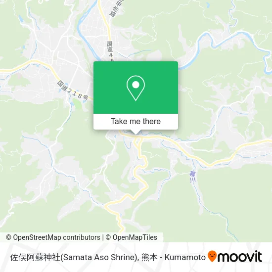 佐俣阿蘇神社(Samata Aso Shrine) map