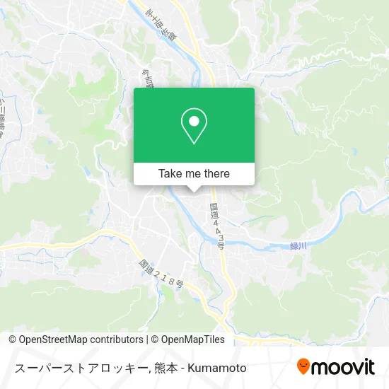 スーパーストアロッキー map