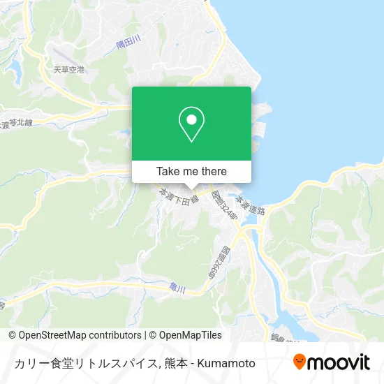 Curry Restaurant Little Spice map