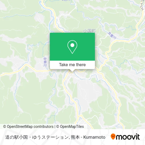 道の駅小国・ゆうステーション map
