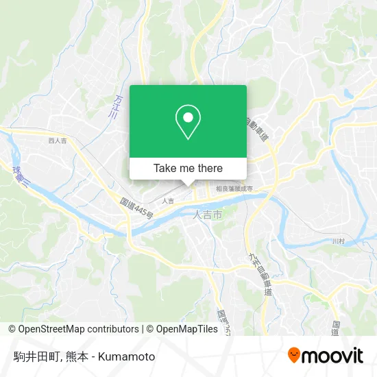 駒井田町 map