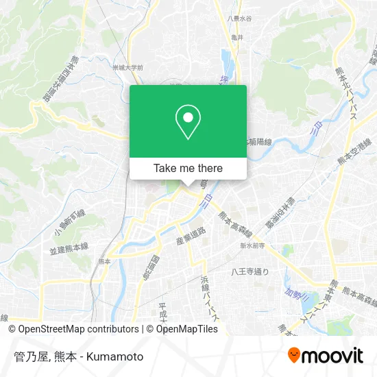 管乃屋 map