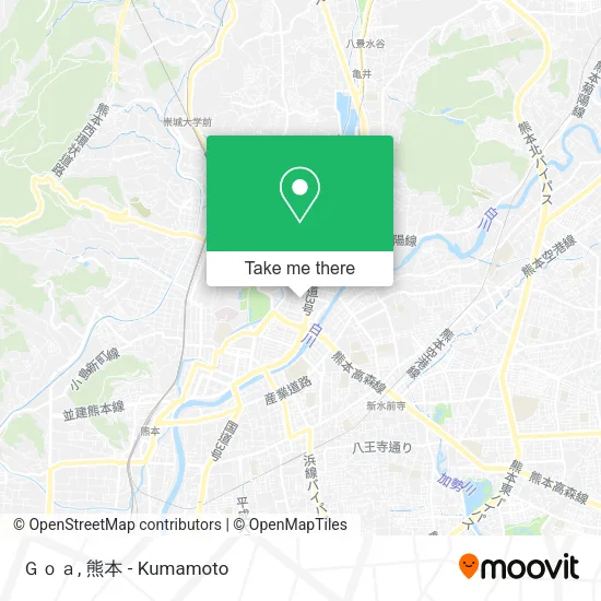 Ｇｏａ map