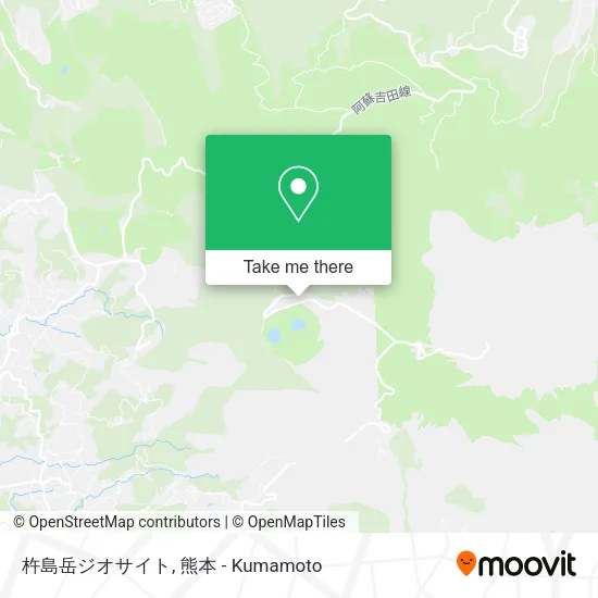 杵島岳ジオサイト map