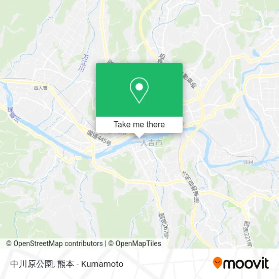 中川原公園 map