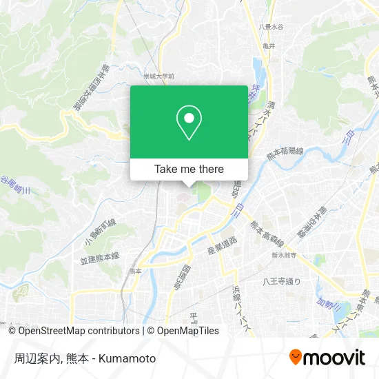 周辺案内 map