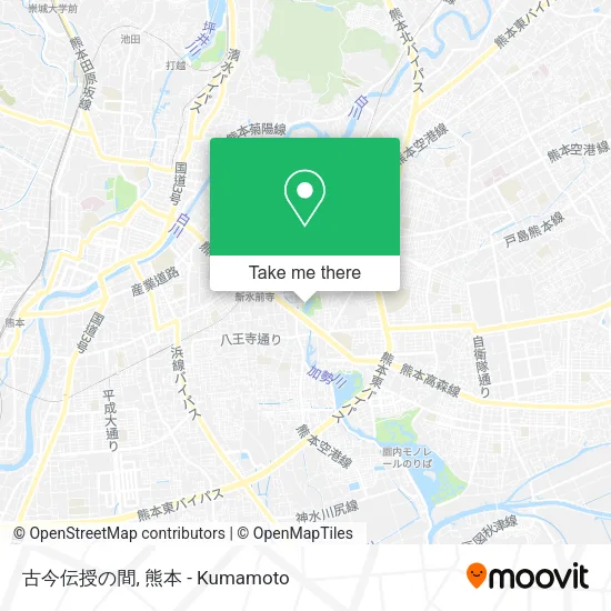 古今伝授の間 map