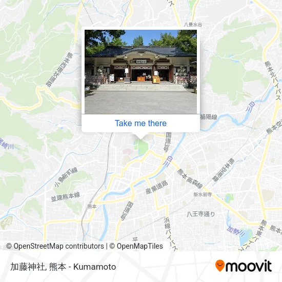 加藤神社 map