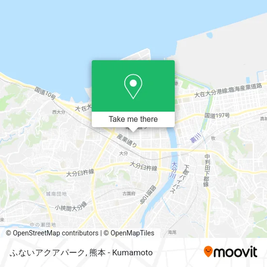 ふないアクアパーク map
