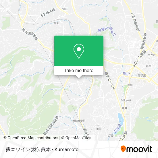 熊本ワイン(株) map