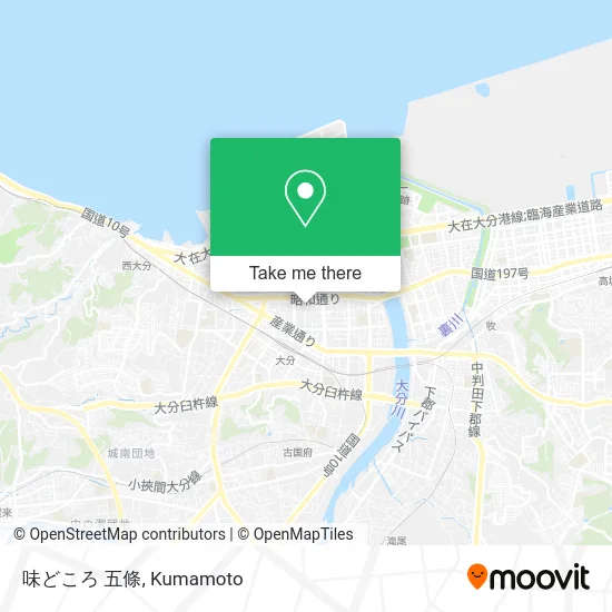 味どころ 五條 map