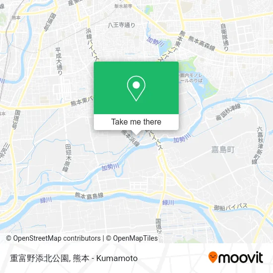 重富野添北公園 map