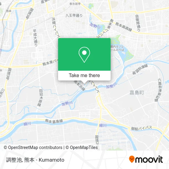 調整池 map
