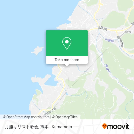 月浦キリスト教会 map