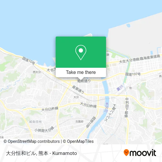 大分恒和ビル map