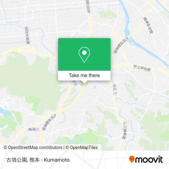 古墳公園 map