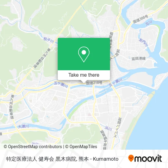 特定医療法人 健寿会 黒木病院 map