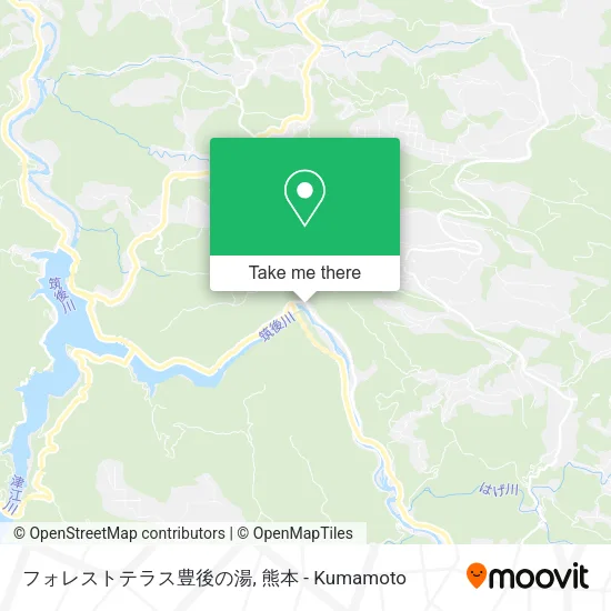 フォレストテラス豊後の湯 map