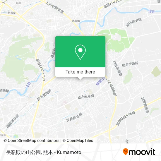 長嶺殿の山公園 map