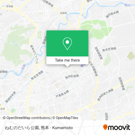 ねむのだいら公園 map