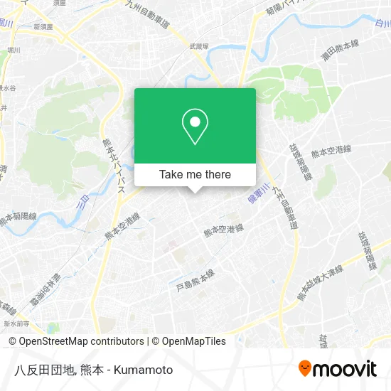 八反田団地 map