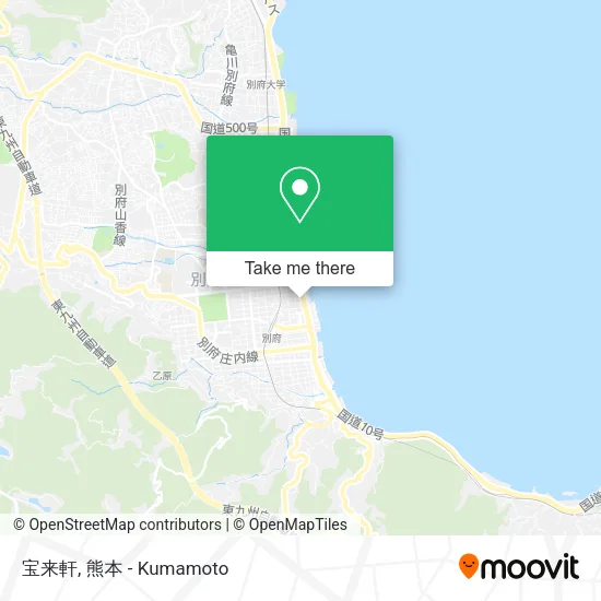 宝来軒 map
