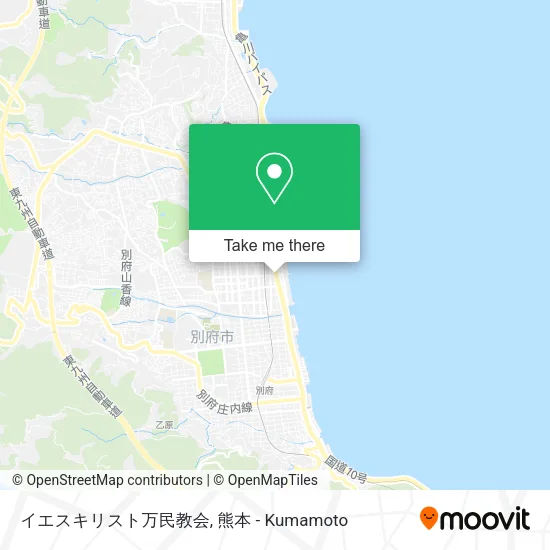 イエスキリスト万民教会 map