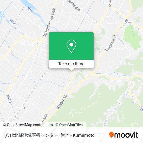 八代北部地域医療センター map