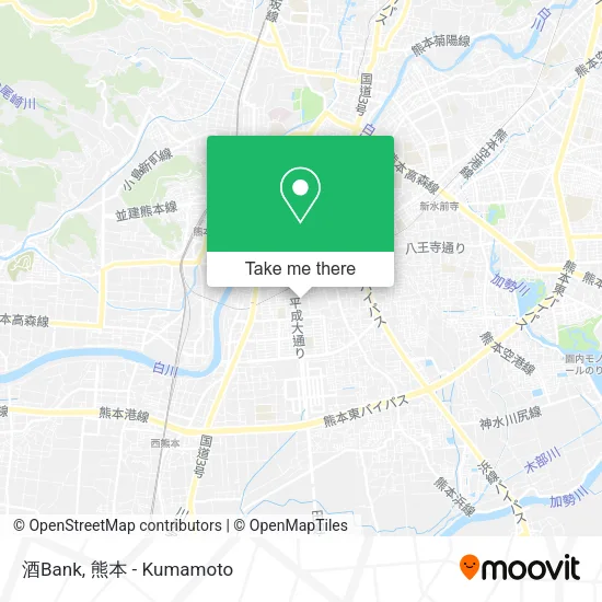 酒Bank map