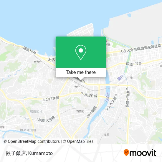 餃子飯店 map