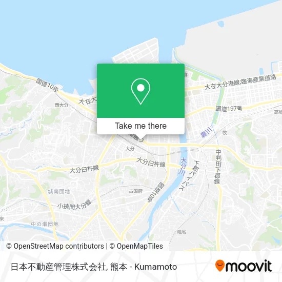 日本不動産管理株式会社 map