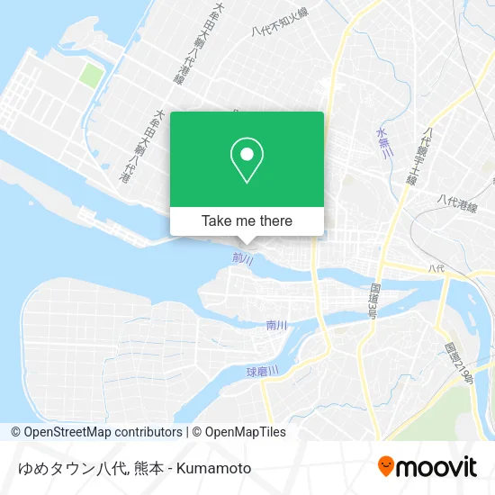 ゆめタウン八代 map
