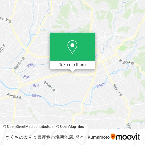 きくちのまんま農産物市場菊池店 map