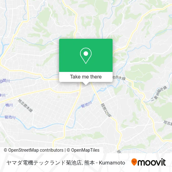 ヤマダ電機テックランド菊池店 map